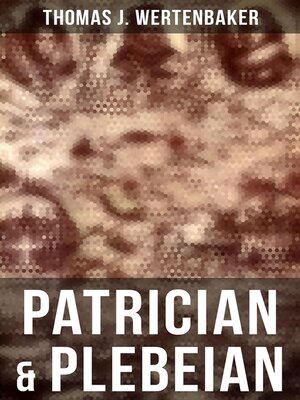 cover image of Patrician & Plebeian